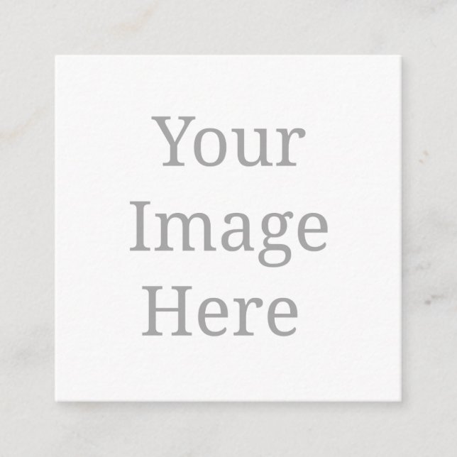 Carte D'accompagnement 2,5" x 2,5" (Devant)