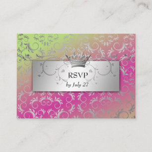 Carte D'accompagnement 311-Silver Divine Lime de fraise