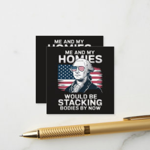 Carte D'accompagnement 4 juillet Américain patriotique