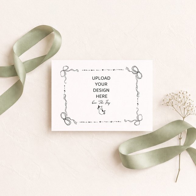 Carte D'accompagnement 5 x 3,5" Paysage (Créateur téléchargé)