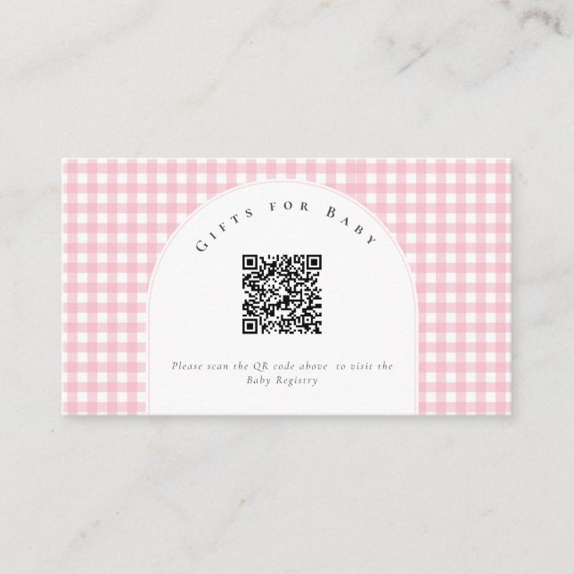 Carte D'accompagnement A Little Duckling is on the Way Bow Baby Shower  (Devant)