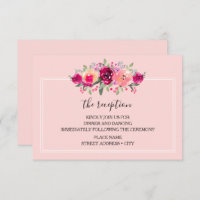 Accueil Mariage Floral Aquarelle