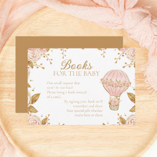 Carte D'accompagnement Adventure Await Hot Air Balloon Demande de réserva