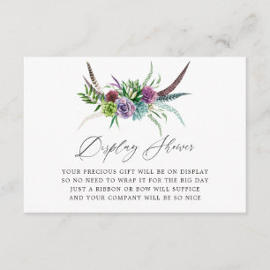 Carte D'accompagnement Affichage de Fêtes des mariées de survie de saumon