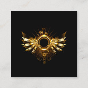 Carte D'accompagnement Ailes steampunk