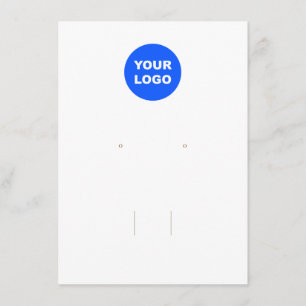 Carte D'accompagnement Ajouter le logo Bow cheveux et oreille