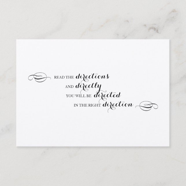 Carte D'accompagnement Alice in Wonderland Instructions insérer (Devant)