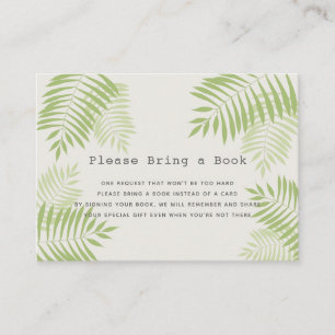 Carte D'accompagnement Aloha Baby shower S'il vous plaît apporter une car