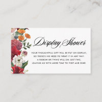 Amaryllis botanique et mamans Floral Display Show