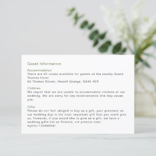 Carte D'accompagnement Amour côtier Plage de sable Ligne minimaliste Art 