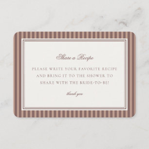 Carte D'accompagnement Amour d'Espresso Martini Brasser Partager Recette 