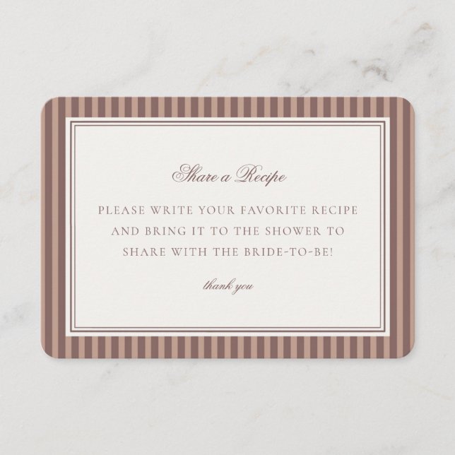 Carte D'accompagnement Amour d'Espresso Martini Fabrication de la recette (Devant)