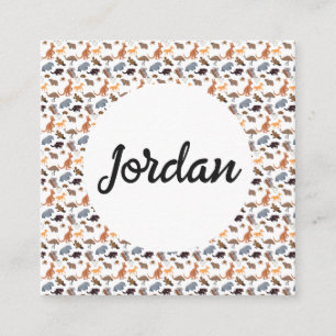 Carte D'accompagnement Animaux de l'Australie faune australienne