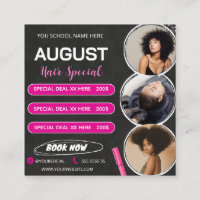 Août Hair spécial Circulaire Salon des cheveux Ven