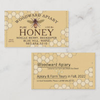 Apiary Honeycomb abeille jaune