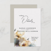 Aquarelle Boho Calla Lily Floral