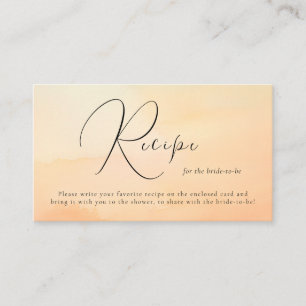 Carte D'accompagnement Aquarelle Dreamy Cloud Neuf Fête des mariées Recet