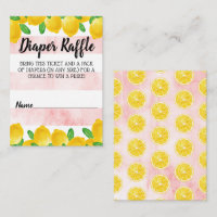 Aquarelle Léon Arbre Baby shower Déchets Raffin