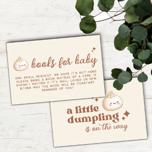 Carte D'accompagnement Aquarelle neutre Petits livres à jeter pour bébé