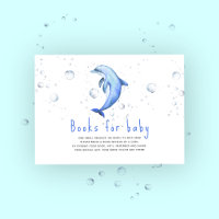 Aquarelle océanique dauphin - livres pour bébé