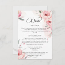 Aquarelle rose Roses Mariage