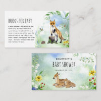 Aquarelle Woodland Forest Animaux Livres pour bébé