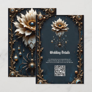 Carte D'accompagnement Araignée de Mariage – Gardienne de la Fleur de Lun