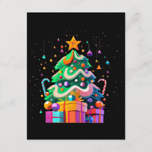 Carte D'accompagnement Arbre de Noël Magie Radiance