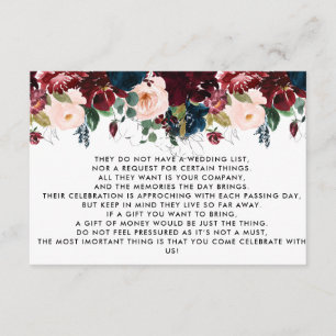 Carte D'accompagnement Arbre monétaire/Bien d'attente Insertion d'invitat