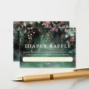 Carte D'accompagnement Arc vert de la forêt enchâssée de caleçon