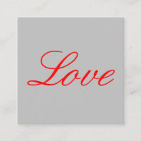 Arrière - plan gris tendance Red Love Mariage