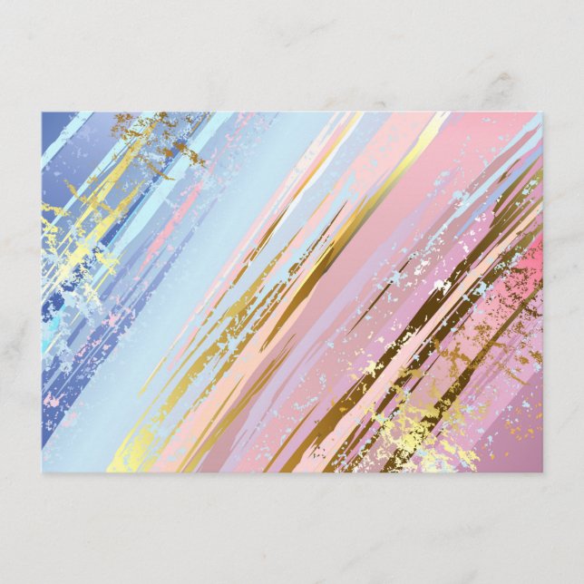 Carte D'accompagnement Arrière - plan rose texturé (Devant)