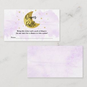 Carte D'accompagnement Au-Dessus De La Lune Brochure à couches de Baby