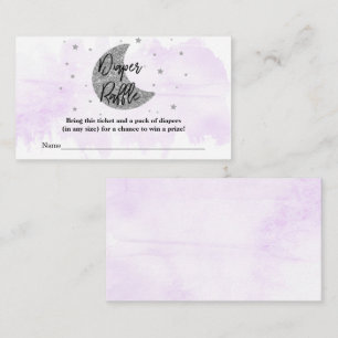 Carte D'accompagnement Au-Dessus De La Lune   Brochure à couches de Baby