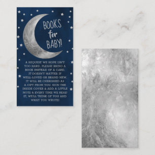Carte D'accompagnement Au-Dessus De La Lune   Livres Baby showers Pour Ba