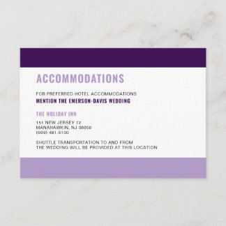 Carte d'accompagnement audacieuse et colorée