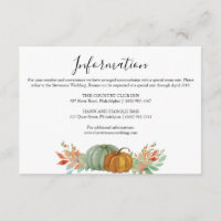 Automne Pompes d'automne détails d'information mar