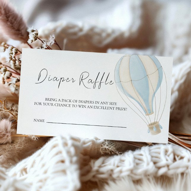 Carte D'accompagnement Aventure Attend Baby shower Déchets Raffle (Créateur téléchargé)