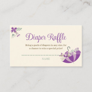 Carte D'accompagnement Avril Douches Apportent Mai Fleurs Déchets Raffle