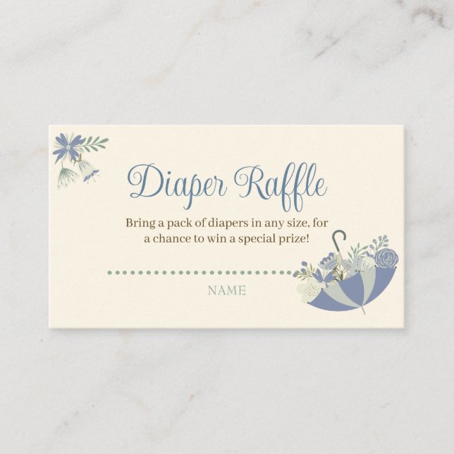 Carte D'accompagnement Avril Douches Apportent Mai Fleurs Déchets Raffle (Devant)