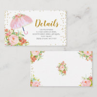 Avril Douches Apporter Mai Flower Détails Baby sho