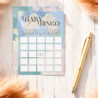 Baby Bingo Heaven envoyé Baby shower Pastel
