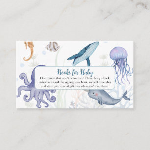 Carte D'accompagnement Baby Book Under the Sea
