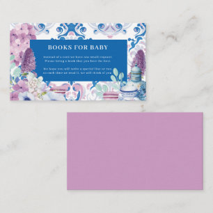 Carte D'accompagnement Baby brasse le Baby shower de fête du thé à fleurs