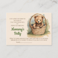 Baby Bump Jeu Guess Belly Taille Genre Neutre