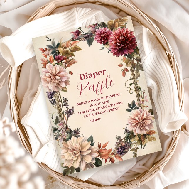 Carte D'accompagnement Baby in Bloom Fleur sauvage (Créateur téléchargé)