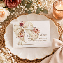 Baby in Bloom Ruban Ivoire Baby Shower Cadeau de C