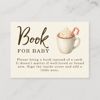 Carte D'accompagnement Baby, It's Cocoa Outside Baby Shower