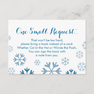 Carte D'accompagnement Baby It's Cold Outside Book Insertion