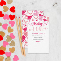 "Baby Love" La Saint Valentin Baby shower couche
